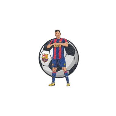 Iconic Puzzle FC Barcelona – Robert Lewandowski