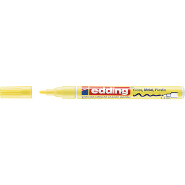 EDDING Paintmarker 751 CREA 1-2mm E-751-135 CR pastell giallo