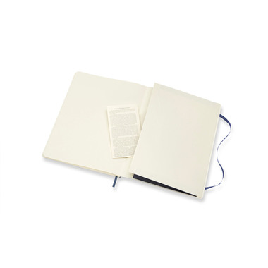 MOLESKINE Notizbuch Classic SC XL 002854771 saphir, liniert 192 Blatt