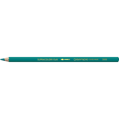 CARAN D'ACHE Farbstifte Supracolor 3,8mm 3888.195 opalgrün