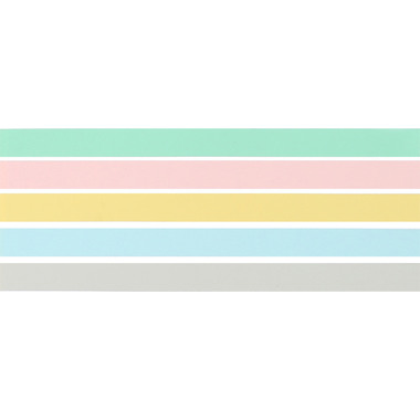 I AM CREATIVE Washi Tape Set 4085.103 pastel 5 pièces