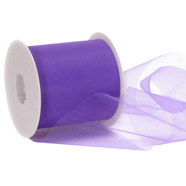 SPYK Band Tüll 2950.1093 10cmx50m violett