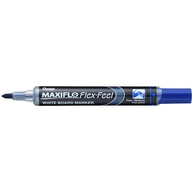 PENTEL Whiteboard Marker Maxiflo MWL5SBF-4 FlexFeel, 4 Stück