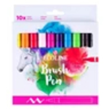 TALENS Ecoline Brush Pen Set 11509803 ass. Bright 10 Stück