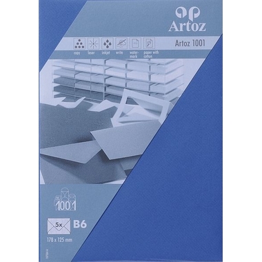 ARTOZ Enveloppes 1001 B6 107364184 100g, royal 5 pcs.