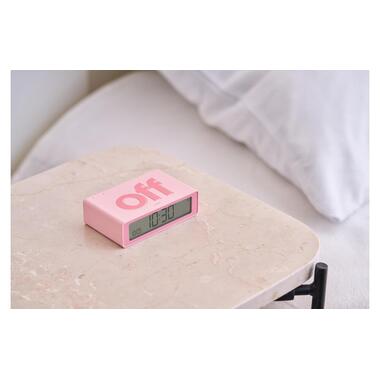 Lexon Digitalwecker Flip Mini Light Pink