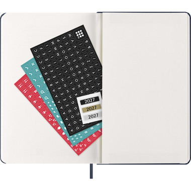 MOLESKINE Agenda Classic Large 2027 DHB2012WN3Y27 1W/1S saphir HC 13x21cm