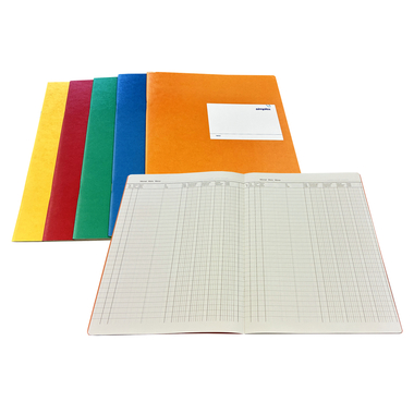 SIMPLEX Postcheckbuch D/F/I A4 18002 ass. 24 Blatt