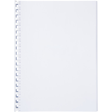 GBC Plastikbindrücken 19mm A4 4028611 weiss, 21 Ringe 100 Stück