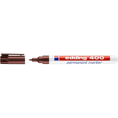 EDDING Permanent Marker 400 1mm 400-7 marrone