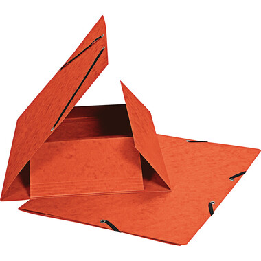 BIELLA Gummibandmappe A4 17840135U orange, 355gm2 200 Bl.
