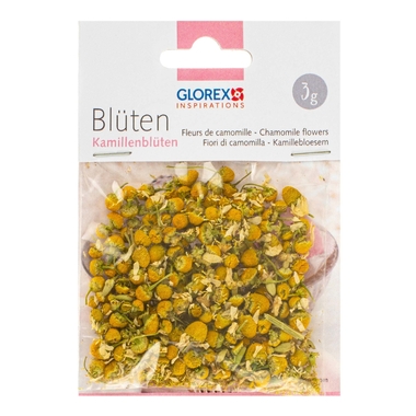 GLOREX Kamillenblüten 3g 61601107 gelb