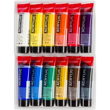 AMSTERDAM Standard Series Acryl Set 17820412 12x20ml