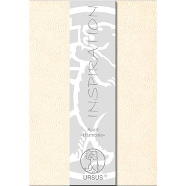 URSUS Naturpapier 23x33cm 60670011 200g, vanille 5 Blatt