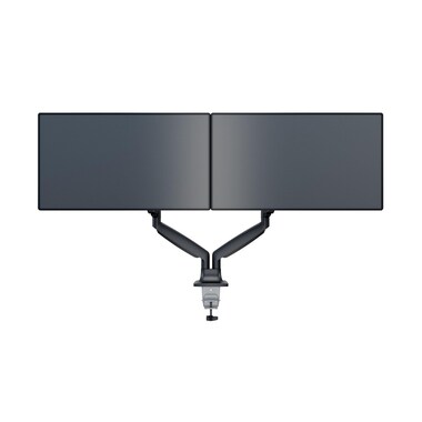 Multibrackets supporto da tavolo a molla a gas doppio fino a 9 kg – Nero