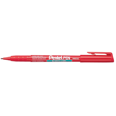 PENTEL Marker Green Label M NMS50-BO rosso