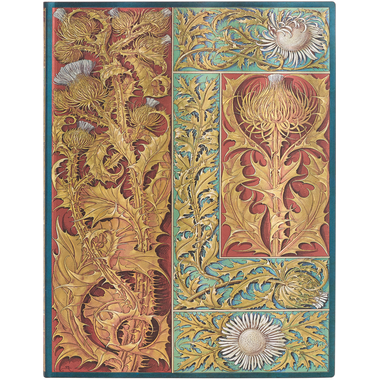 PAPERBLANKS Notizbuch Ultra FB9406-7 Wilde Distel, liniert 176 S.