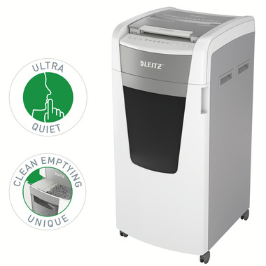 LEITZ Aktenvernichter IQ AF 8018-20-00 Office Pro 600, P-5, 110lt