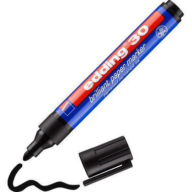 EDDING Permanent Marker 30 30-1 schwarz
