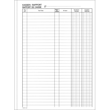 FAVORIT Rapport caisse A4 352 100 feuilles