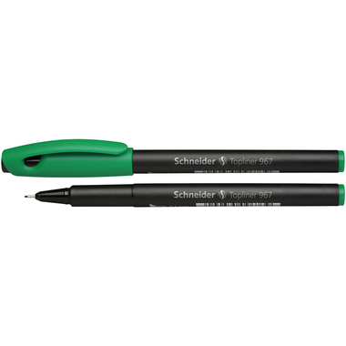 SCHNEIDER Fineliner Topliner 967 0,4mm 9674 grün