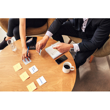 INFO Haftnotizen 75x75mm 5154-01 antimikrobiell, gelb 100 Blatt