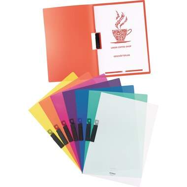 KOLMA Klemmhefter Easy A4 11.015.33 berry 25 Blatt