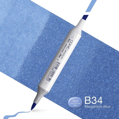 COPIC Marker Sketch 2107574 B34 - Manganese Blue