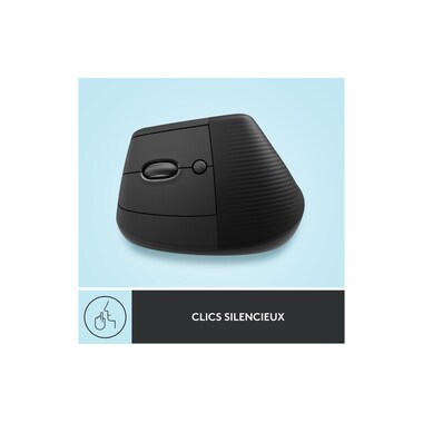 Logitech Ergonomic Mouse Lift Left Graphite