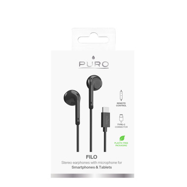 Écouteurs stéréo Filo avec connecteur USB-C | Puro