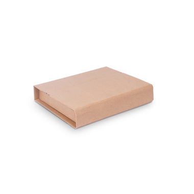Universal- und Buch Versandkarton mit Selbstklebeverschluss in braun 230x165x70mm