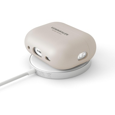 Vonmählen Custodia da trasporto Thin AirPods Pro 2 Cream