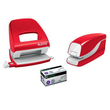 LEITZ Elektrohefter NeXXt WOW 5566 5566-10-26 rot 10 Blatt