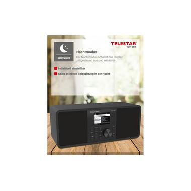 Telestar Internet Radio TOP 250 Black