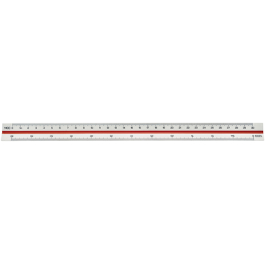 LINEX Règle triangulaire 30cm 94800L blanc/coloré