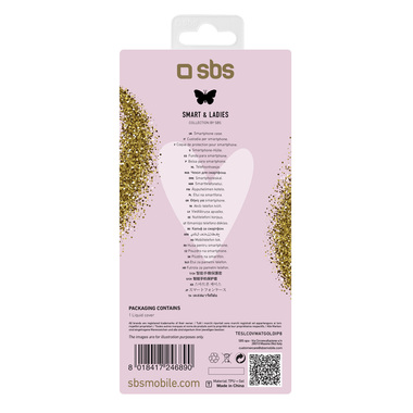 Étui rigide transparent pour iPhone 8 et iPhone 7