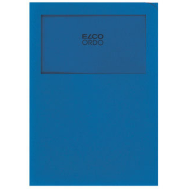 ELCO Dossier d'organ. Ordo A4 29469.33 s. lignes, bleu ro. 100 pièces