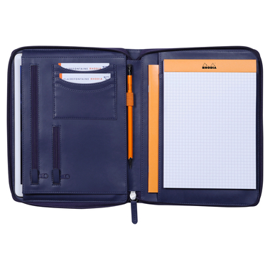 RHODIA Cartella conferenza A5 168104C blu