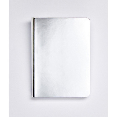 NUUNA Notizbuch Shiny Starlet A6 53962 Silver,Punkte,176 S.