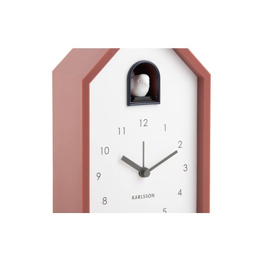 KARLSSON Cuckoo Alarm Clock Red ochre