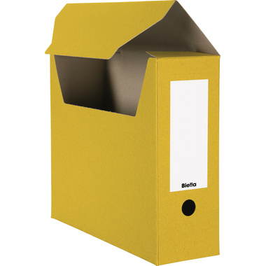 BIELLA Archivschachtel A4 26341020U gelb 27.8x10x32.3cm 10 Stk.