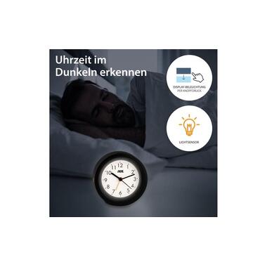ADE Sveglia classica con sensore di luce notturna