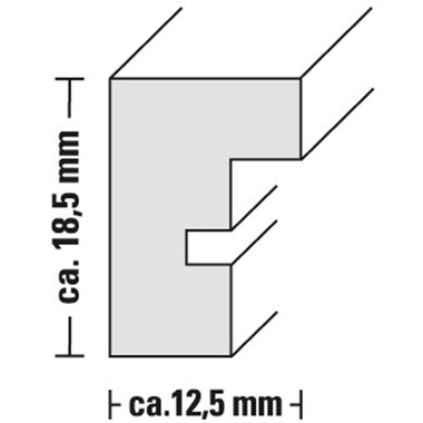 HAMA Cadre photo Waves 21x29.7cm 193074 bouleau