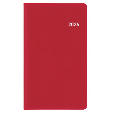 BIELLA Agenda Berlin 2026 851561470026U 6M/2P rossovino ML 8.7x15.3cm