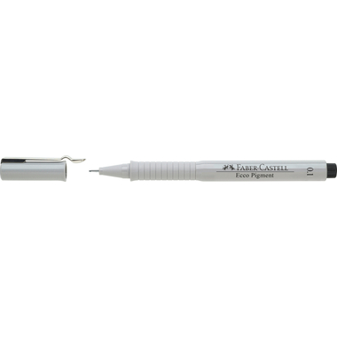 FABER-CASTELL Ink Roller ECCO 0,1mm 166199 Pigment, nero