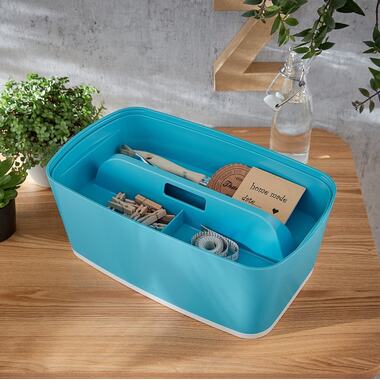 LEITZ MyBox Vassoio Organizer Cosy 5266-00-61 blu 181x307x56mm