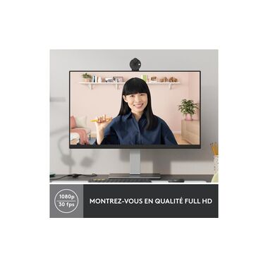 Logitech Webcam Brio 300 Grafite