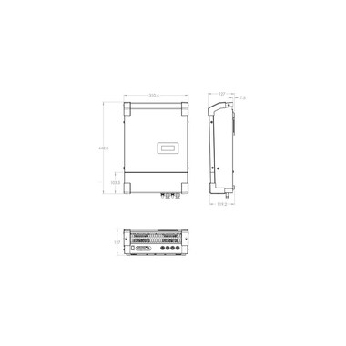 Victron regolatore di carica Energy SmartSolar RS 48 V 450/100