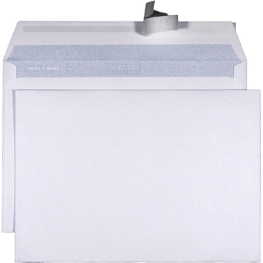 METTLER Couvert ohne Fenster C5 8066 100g,ultraweiss,Kleber 500 St.