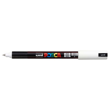 POSCA Fineliner 0.7mm PC-1MR WHITE weiss